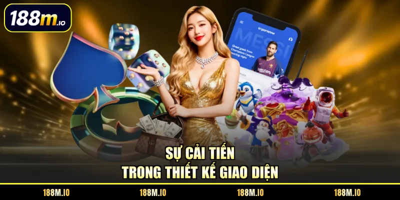 Sự cải tiến trong thiết kế giao diện